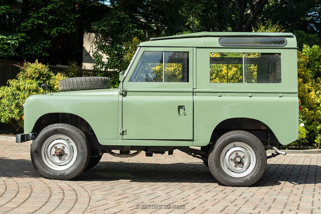 Land rover series discount roof